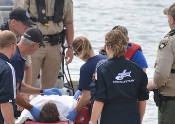 Joint rescue, recovery exercise grabs 250 middle school students’ attention