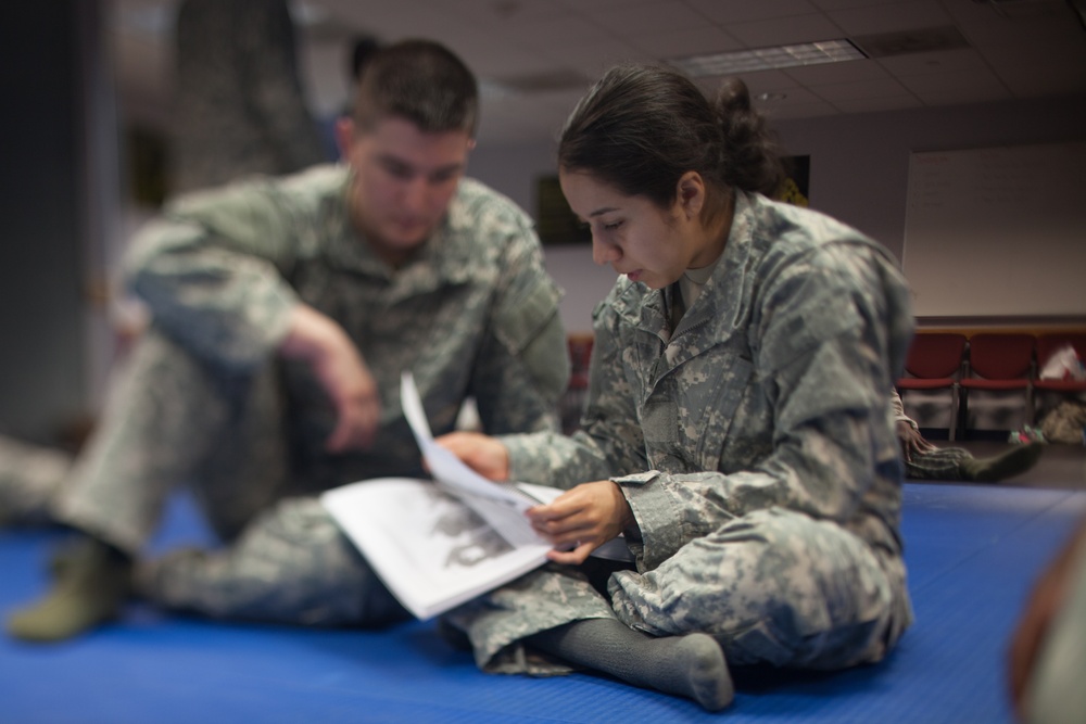 55th Signal Company (Combat Camera) Combatives Class Level 1 Certification