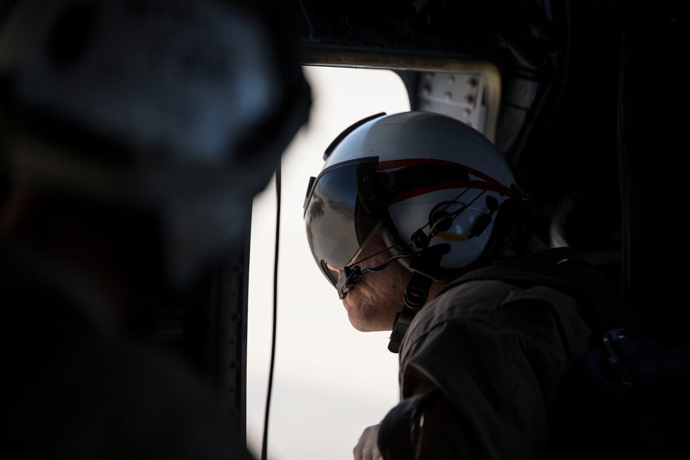 Norfolk based helicopter squadron gets feet wet in desert