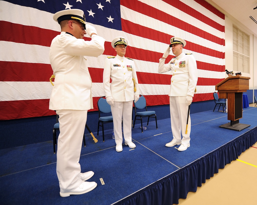 Coast Guard Base Kodiak holds change of command ceremony