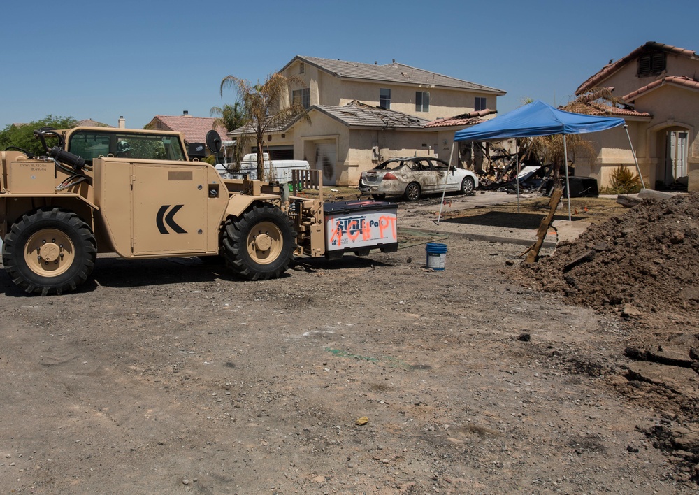 MCAS Yuma Marines Complete Crash Site Recovery, Focus Shifts to Cleanup