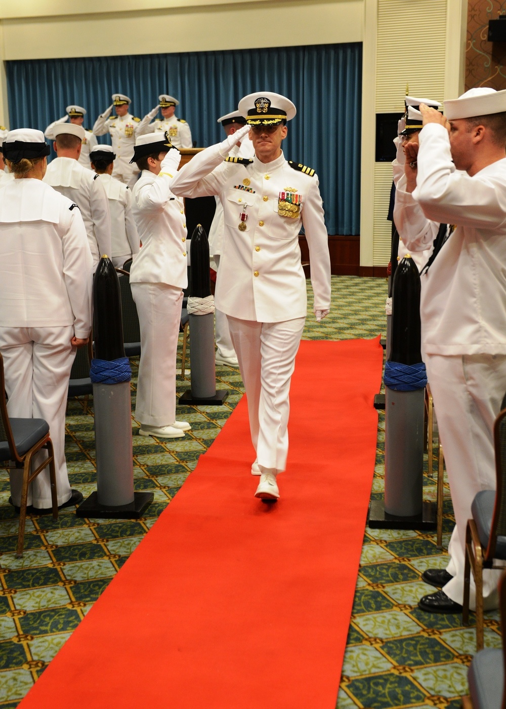 NMCB 1 bids CO farewell, welcomes aboard new commander