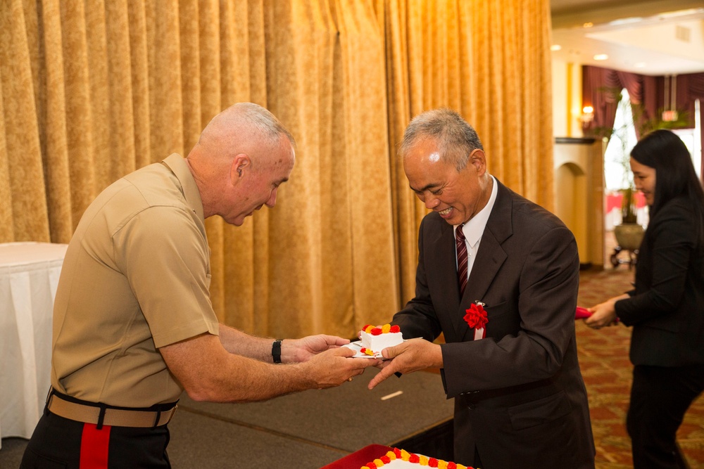 Marine Corps bids farewell to Okinawa retirees