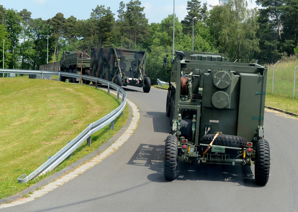606th ACS convoys to support NATO partners in Poland