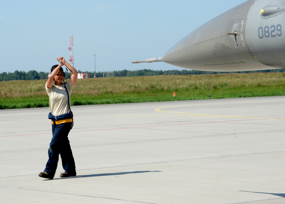 US Airmen support NATO allies during Eagle Talon