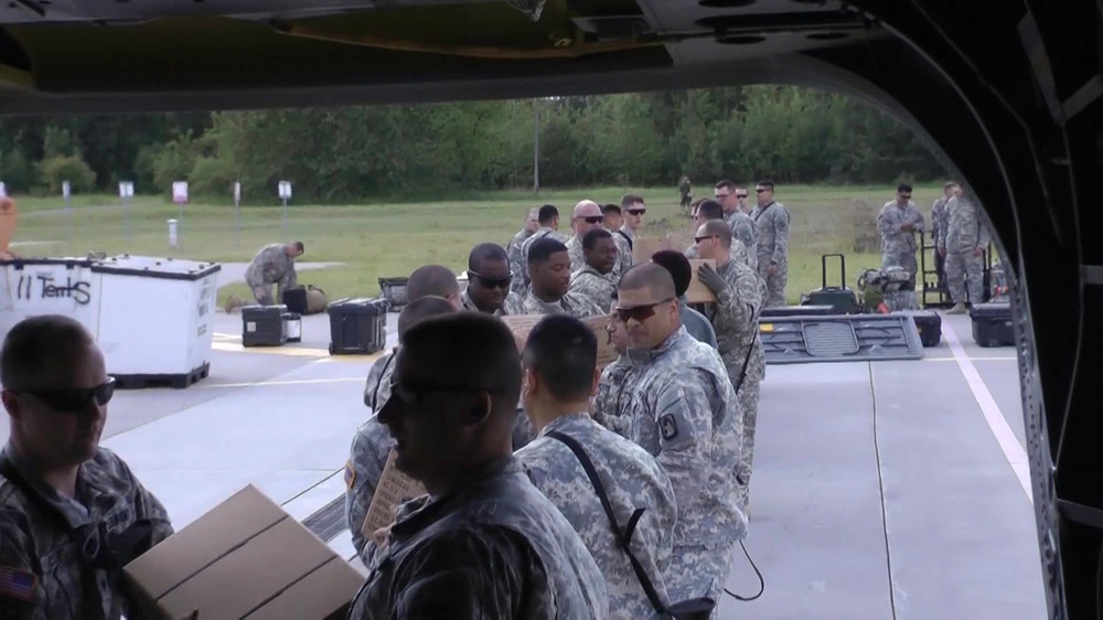 US Army Europe aviators arrive in Poland