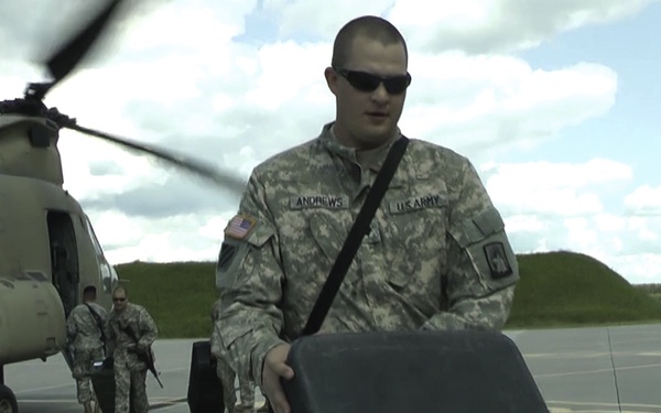 US Army Europe aviators arrive in Poland