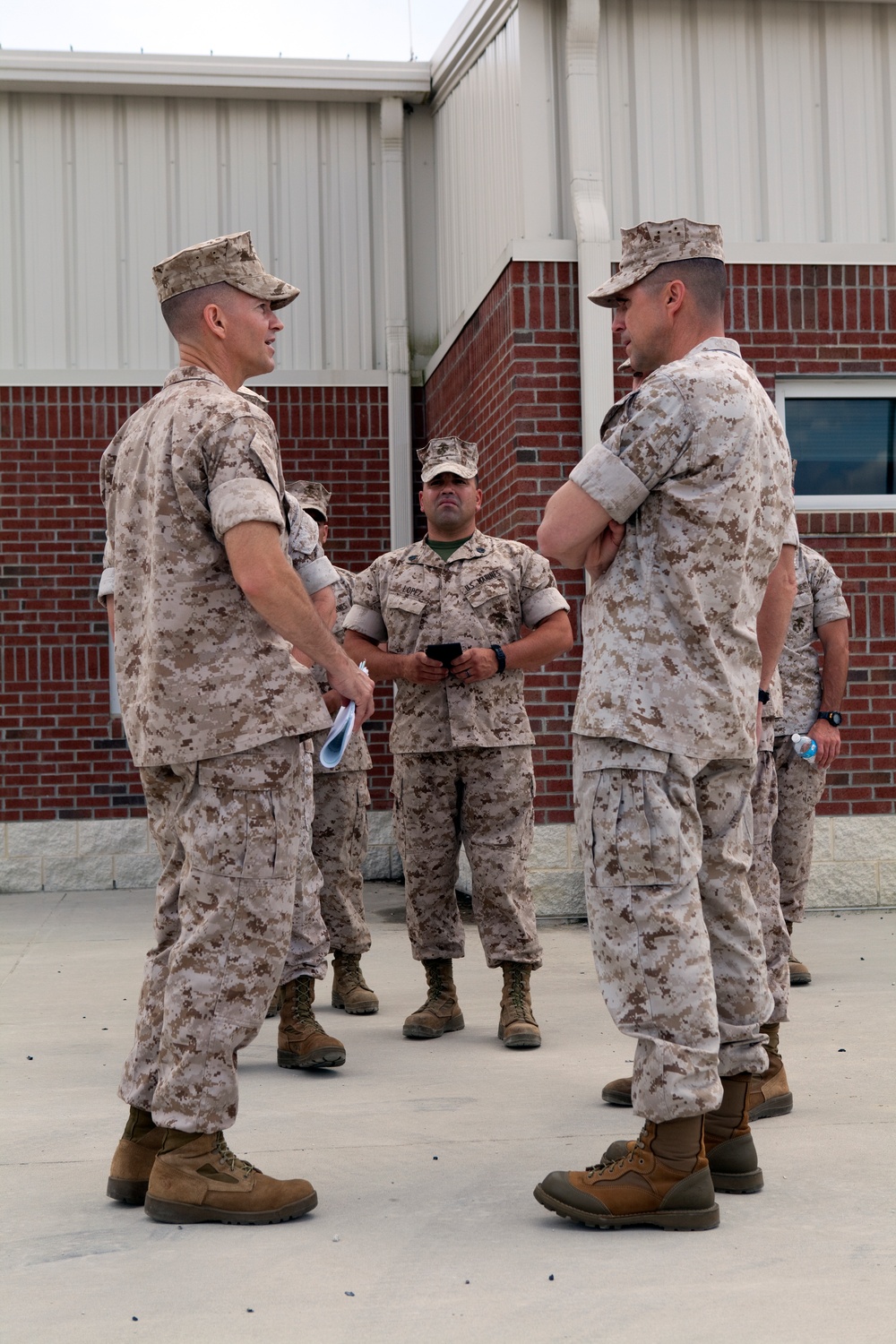 Brig. Gen. Castellvi visit to SOI-East