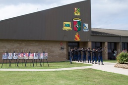101st Sustainment Brigade Brick Laying Memorial Ceremony