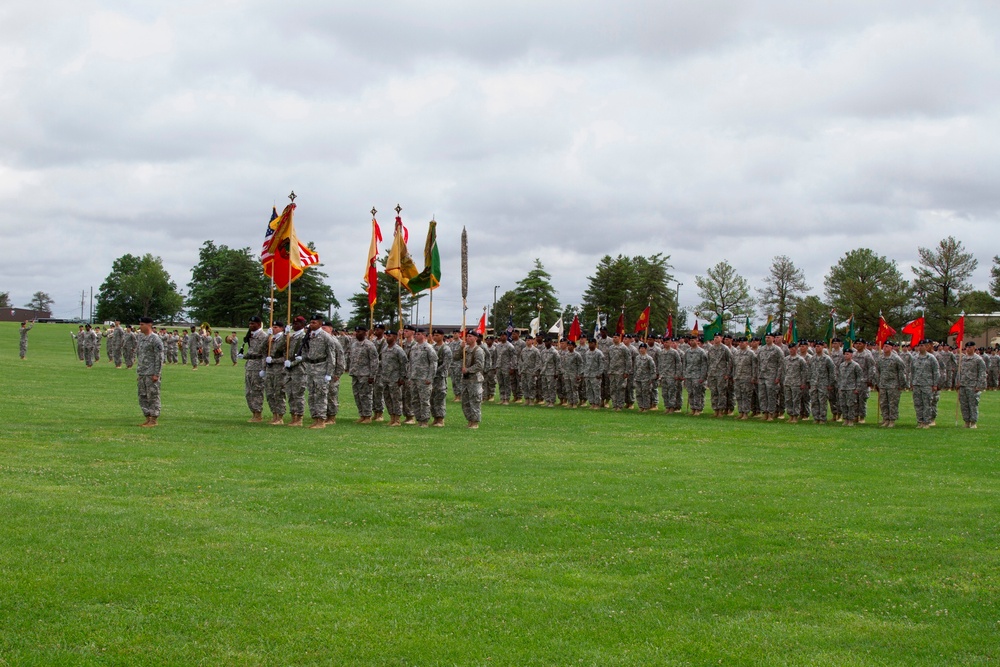 101st Sustainment Brigade Change of Command