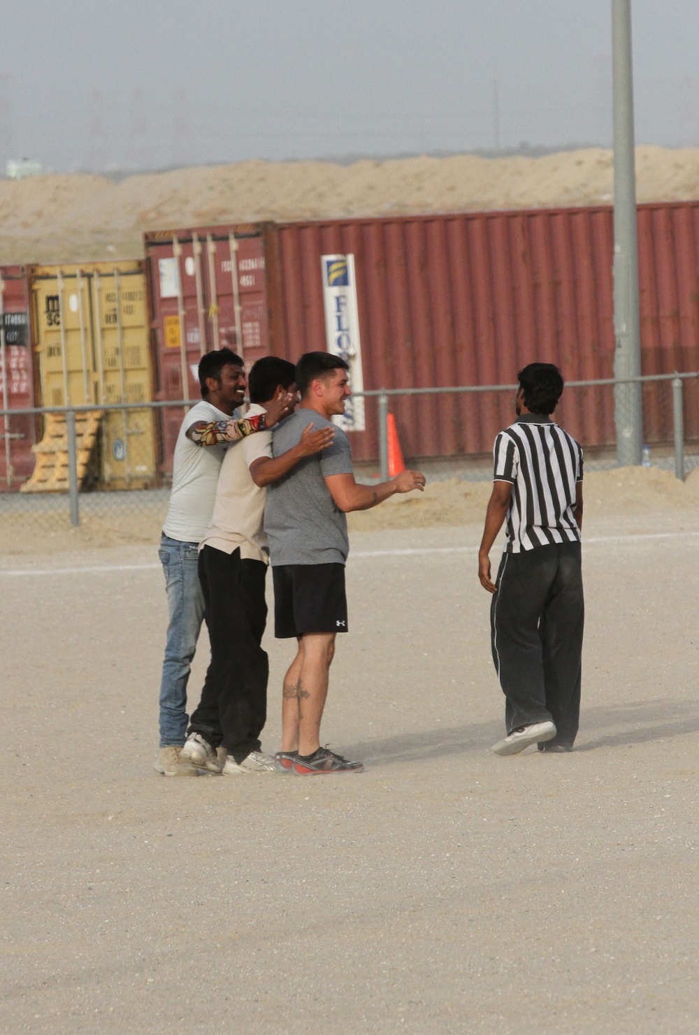 Soldiers experience something new on Camp Arifjan