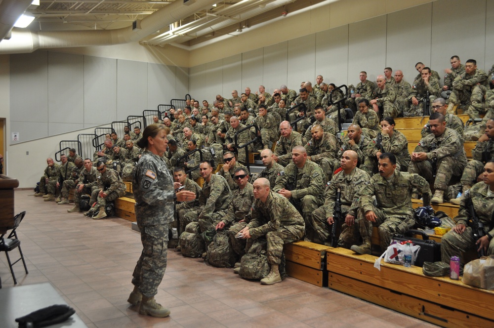The 315th engineers deploy to Afghanistan