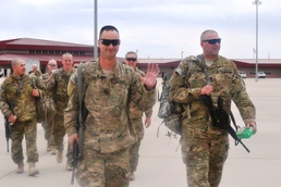 The 315th engineers deploy to Afghanistan