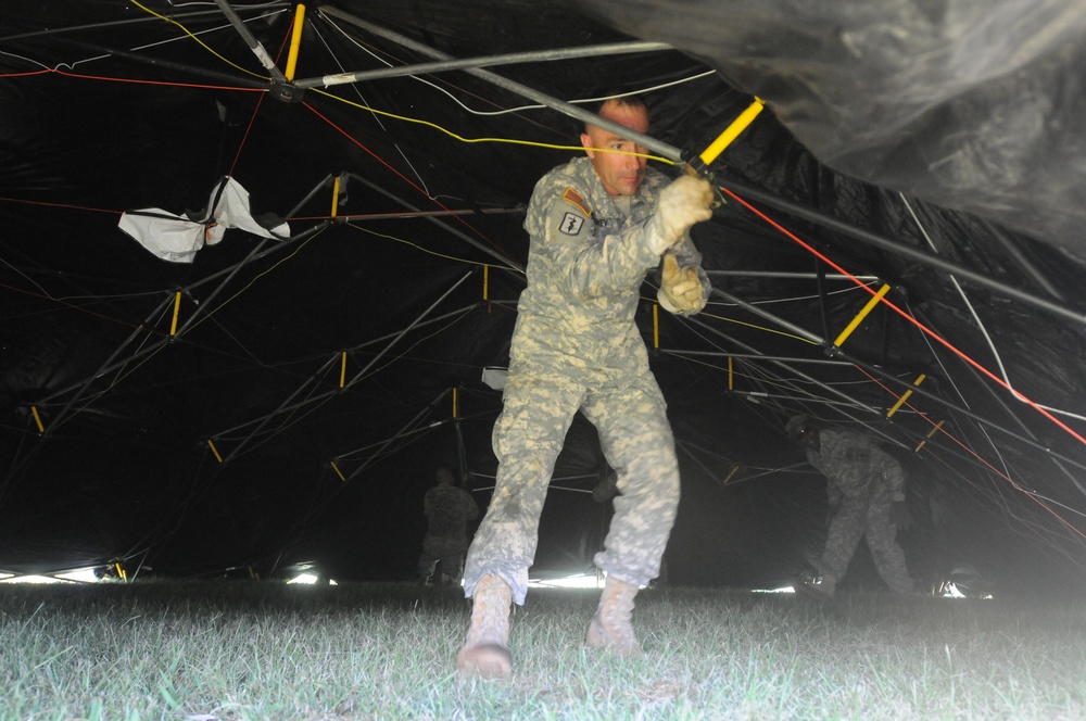 8th TSC troops prepare for Pacific Theater Humanitarian Assistance Survey Team mission, demonstrate expeditionary capability