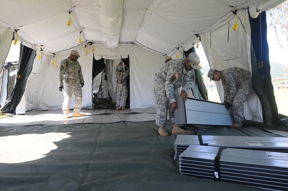 8th TSC troops prepare for Pacific Theater Humanitarian Assistance Survey Team mission, demonstrate expeditionary capability