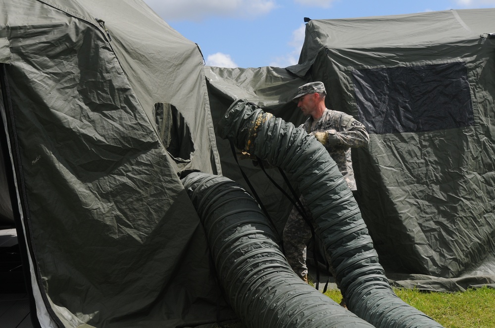 8th TSC troops prepare for Pacific Theater Humanitarian Assistance Survey Team mission, demonstrate expeditionary capability