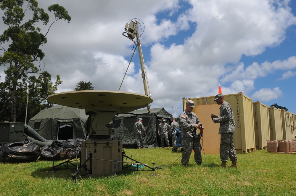 8th TSC troops prepare for Pacific Theater Humanitarian Assistance Survey Team mission, demonstrate expeditionary capability