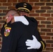 A firefighter comforts a co-worker
