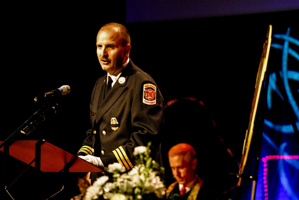 Naval District Washington Fire and Emergency Services Chief Charles P. Miedzinski