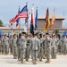 Staffs held high to honor change of responsibility and command in 2CAB