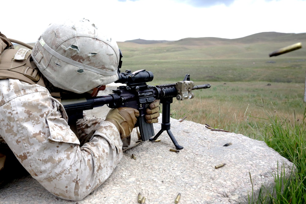 Marines and sailors, Georgians conclude live-fire portion of Agile Spirit