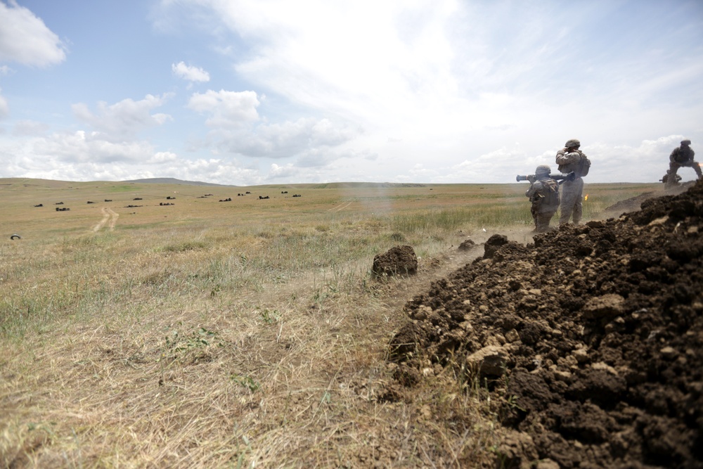 Marines and sailors, Georgians conclude live-fire portion of Agile Spirit