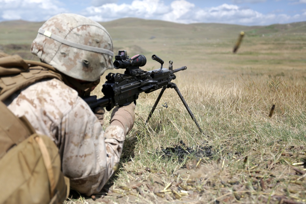 Marines and sailors, Georgians conclude live-fire portion of Agile Spirit