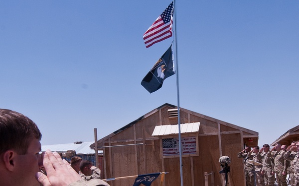 Spc. Walker Memorial Ceremony