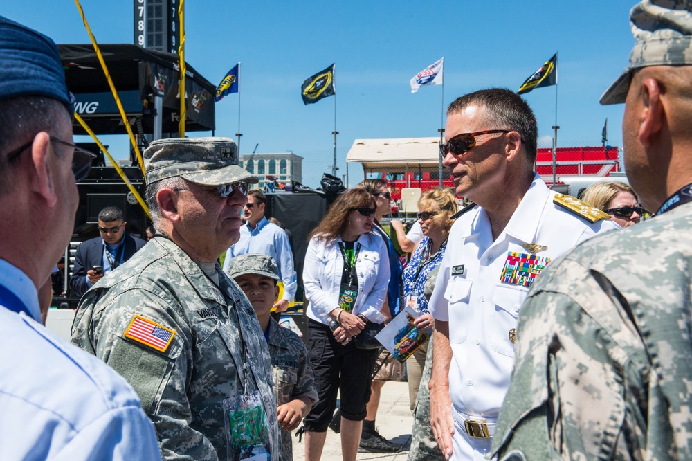 Delaware National Guard participates in NASCAR pre-race activities at Dover’s Monster Mile