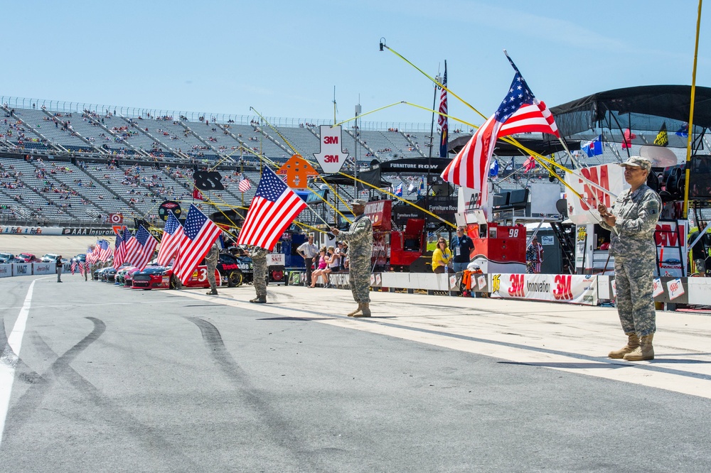 Delaware National Guard participates in NASCAR pre-race activities at Dover’s Monster Mile