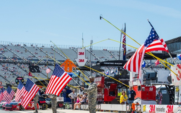 Delaware National Guard participates in NASCAR pre-race activities at Dover’s Monster Mile
