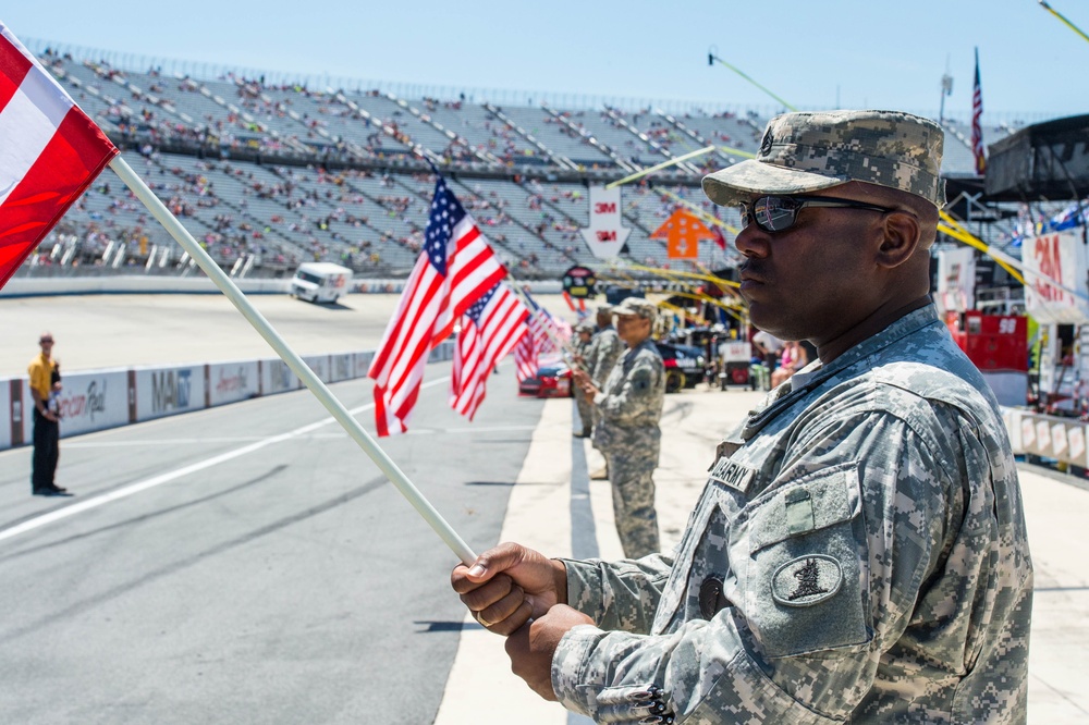 Delaware National Guard participates in NASCAR pre-race activities at Dover’s Monster Mile