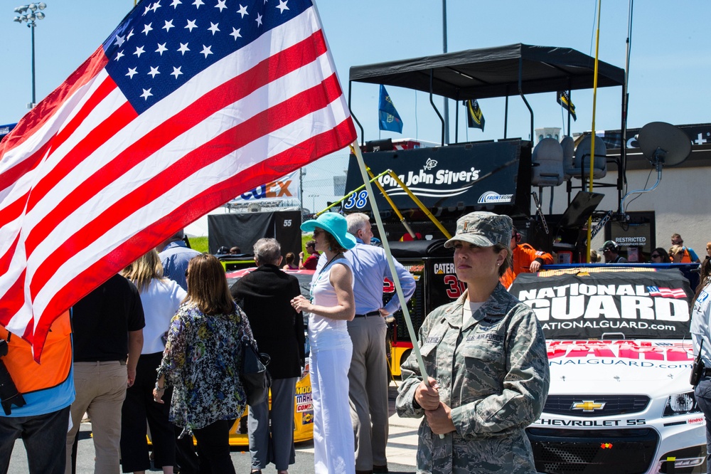 Delaware National Guard participates in NASCAR pre-race activities at Dover’s Monster Mile