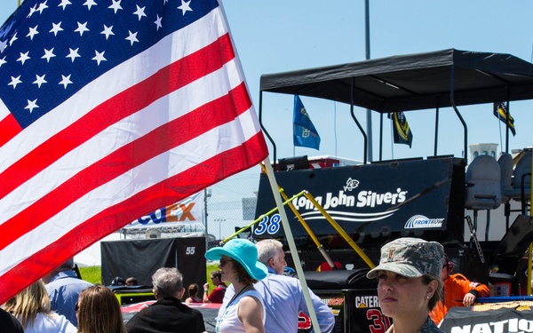 Delaware National Guard participates in NASCAR pre-race activities at Dover’s Monster Mile