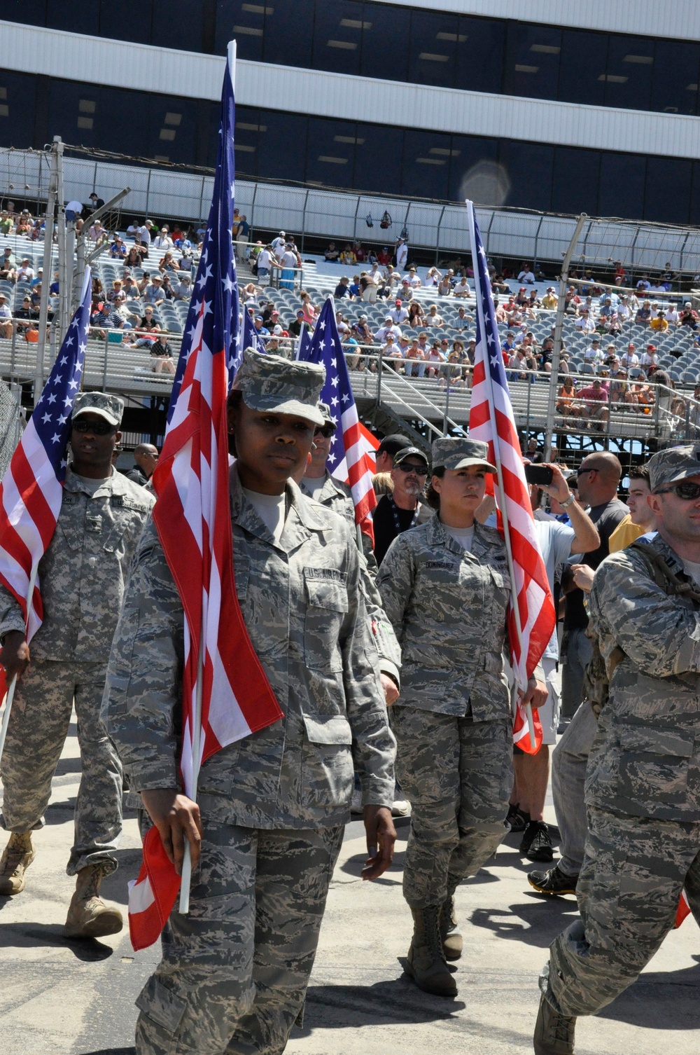 Delaware National Guard participates in NASCAR pre-race activities at Dover’s Monster Mile