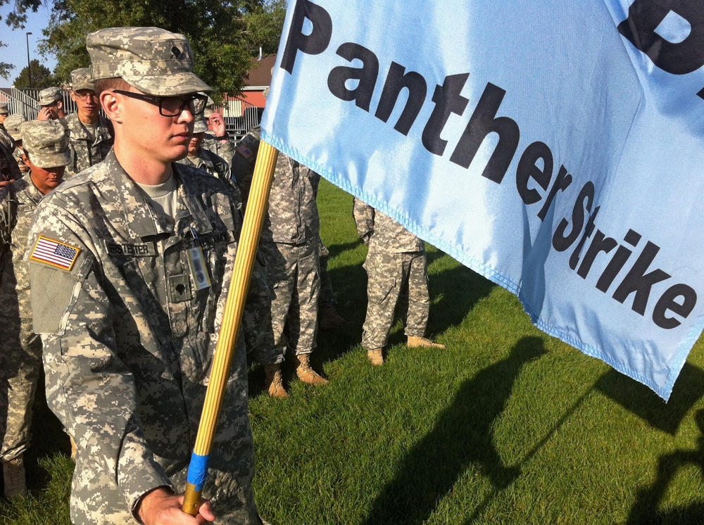 Cal Guard MI unit prepares to uncage the cat at Panther Strike 2014
