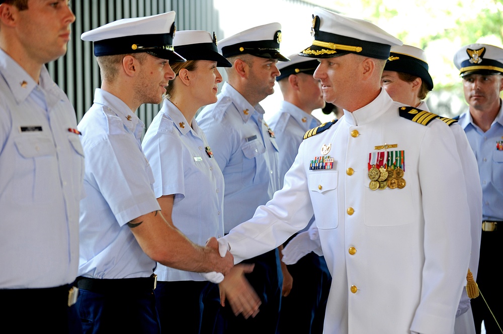 Coast Guard Marine Safety Unit Savannah Change of Command