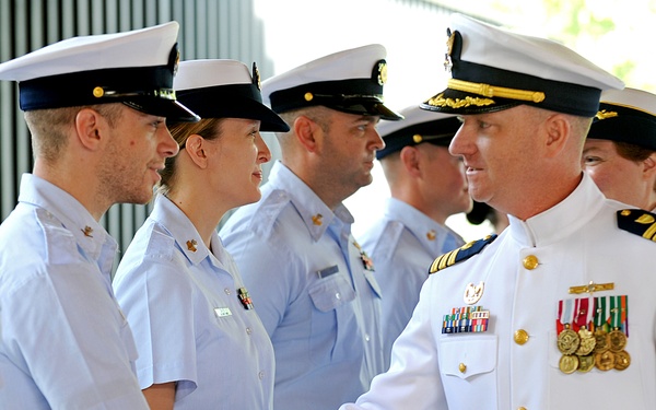 Coast Guard Marine Safety Unit Savannah Change of Command