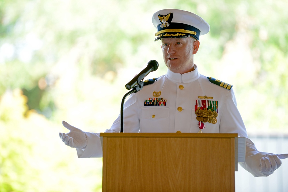 Coast Guard Marine Safety Unit Savannah Change of Command