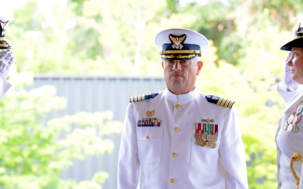 Coast Guard Marine Safety Unit Savannah Change of Command