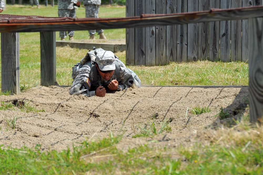 Hand Grenade Assault Course cadre validate for training