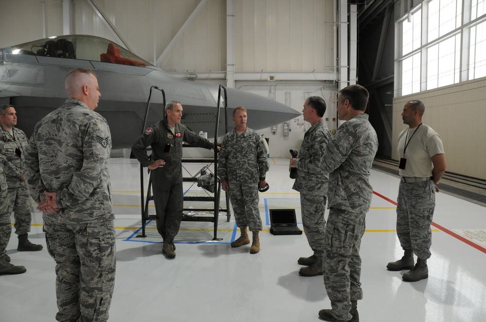 New adjutant general visits the 192nd Fighter Wing