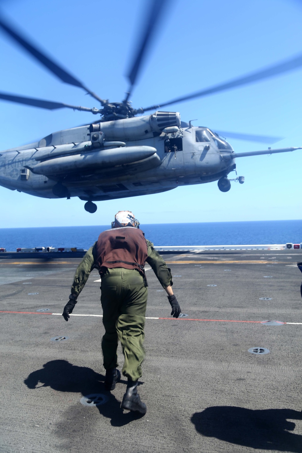 USS Makin Island Flight Deck Operations