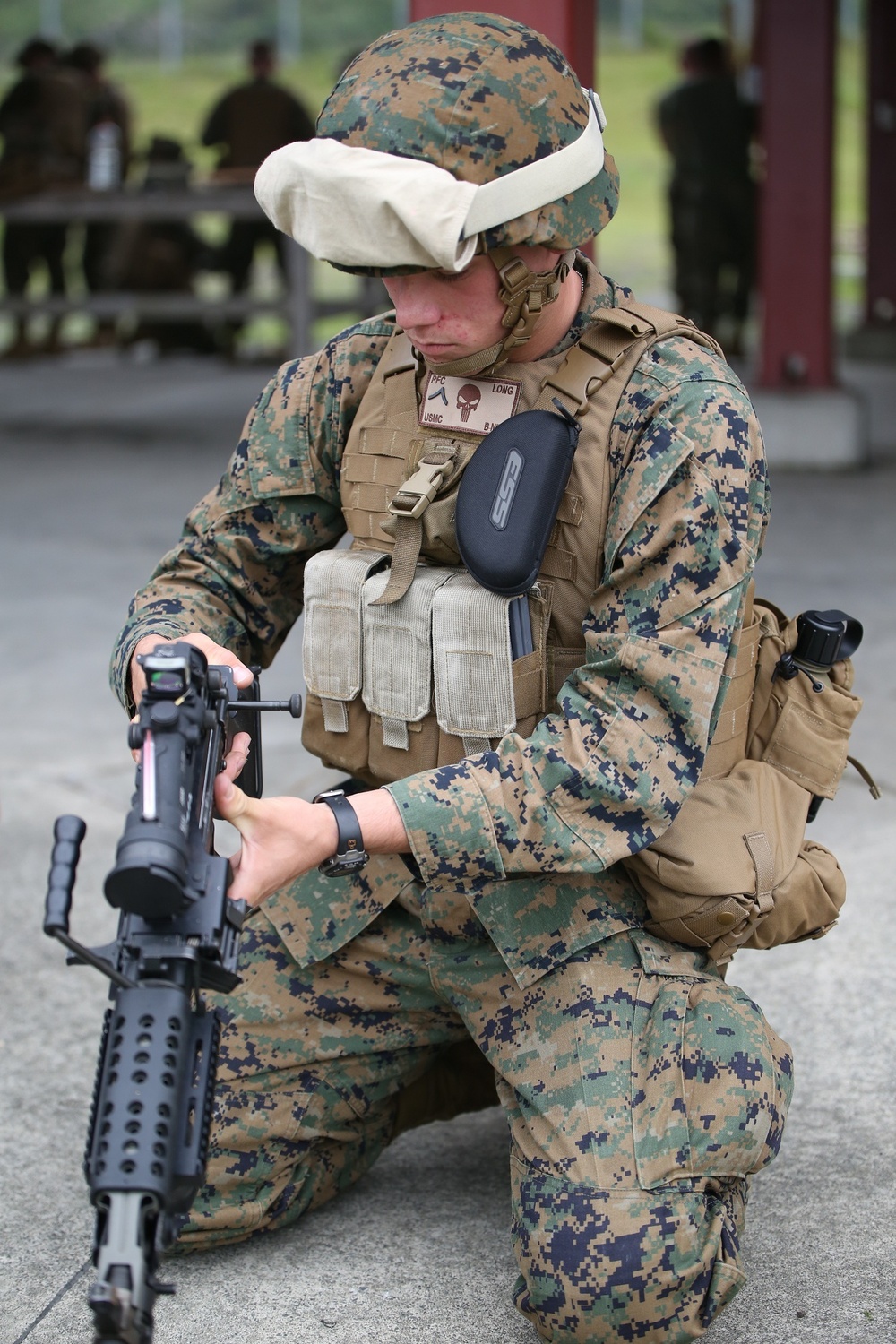 Fuji Warrior makes machine gunners of Marines, sailors