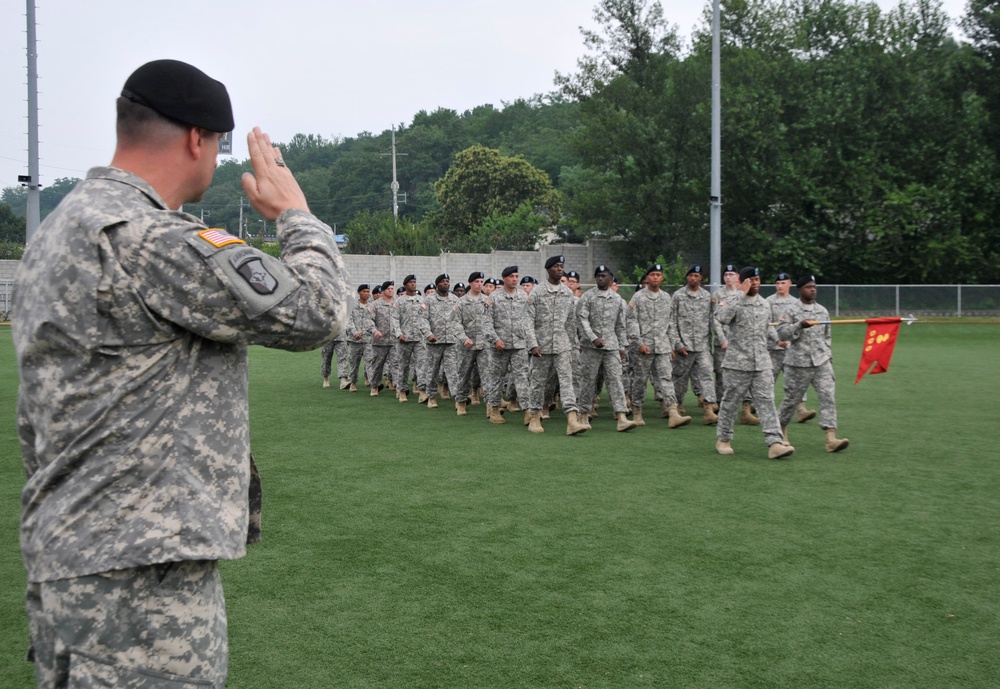 498th CSSB Soldiers say farewell to one of their own