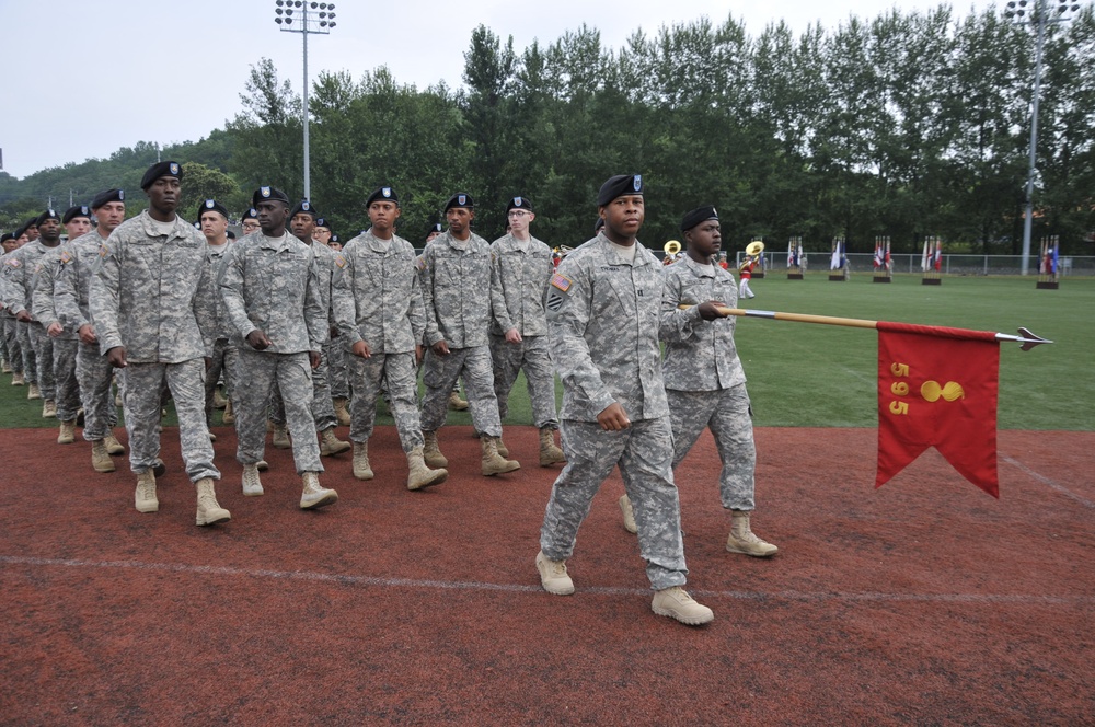 498th CSSB Soldiers say farewell to one of their own