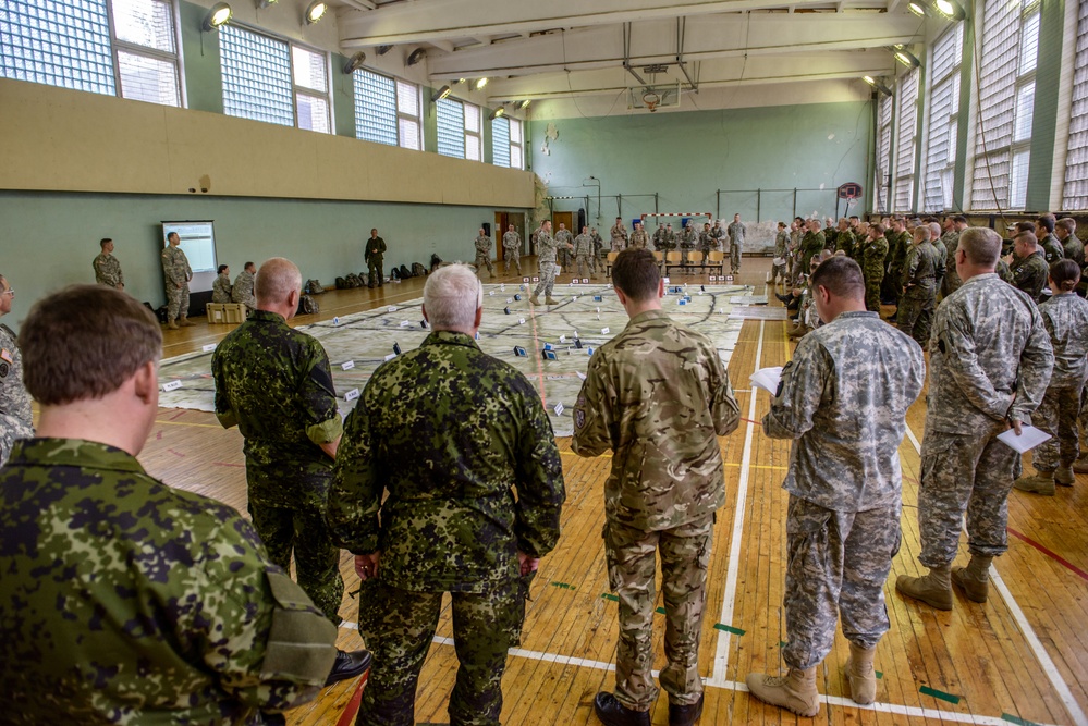 Multinational planning brief