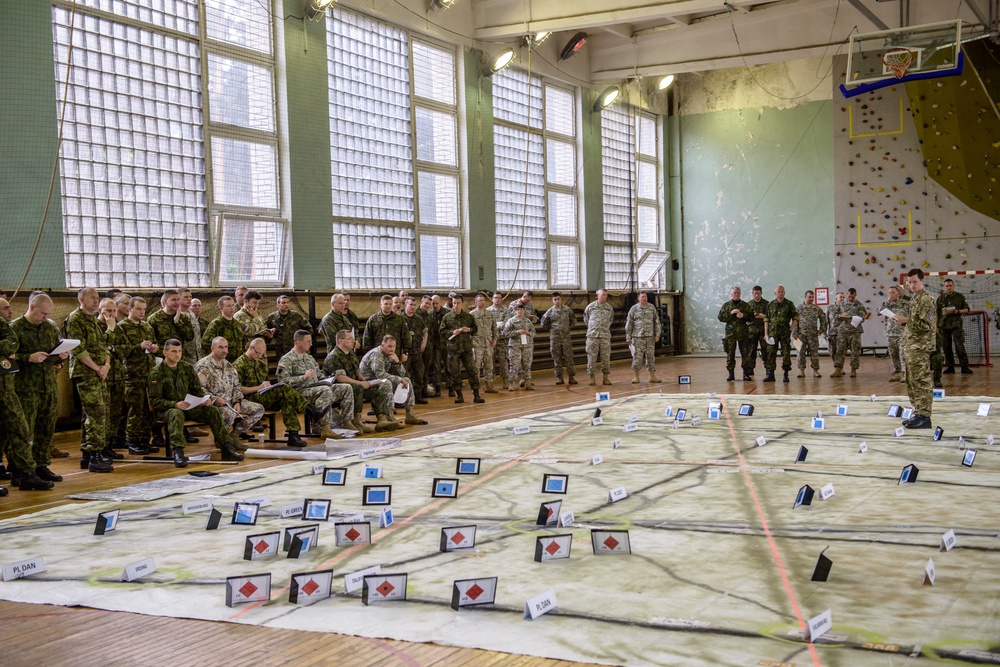 Multinational planning brief