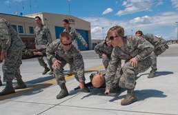 124th Medical Group participates in joint medical evacuation training with Army National Guard