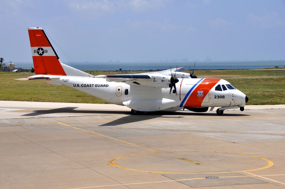 Coast Guard Sector Corpus Christi receives first HC-144 Ocean Sentry aircraft